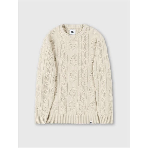 Pretty Green - Men's Marylebone Cable Knit Jumper