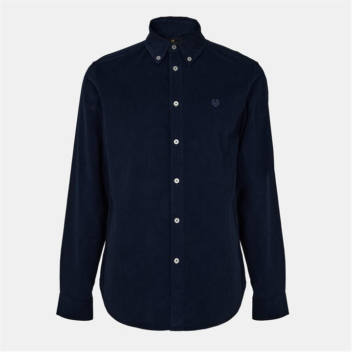 Belstaff Men's Blue Street Shrt Sn54 Medium