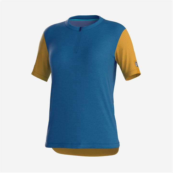 Bicycle Line Women's Blue Ss Jersey Zoe