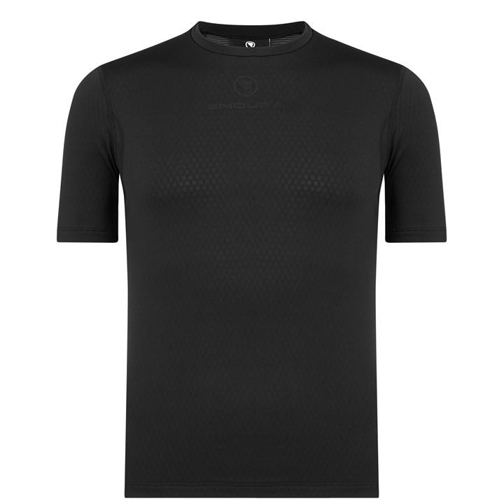 Endura Men's Black Short Sleeve Baselayer Large