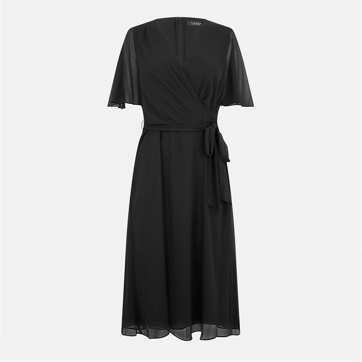 Lauren by Ralph Lauren Women's Abel A Line Dress - Black
