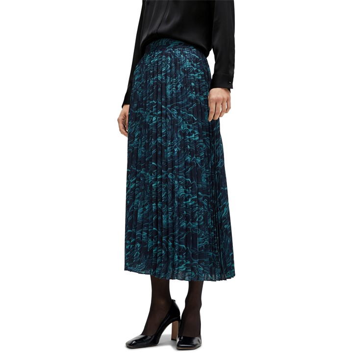 HUGO BOSS WOMEN'S VEPLIKA A-LINE SKIRT