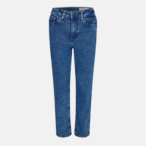 Noisy May - Women's Heavyweight Mom Straight Leg Jeans