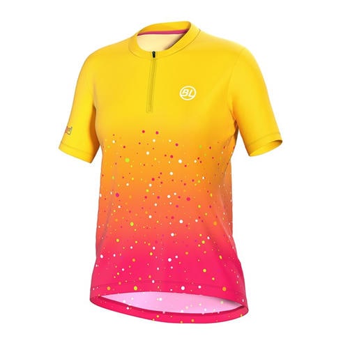Bicycle Line - Women's Marostica Half Zip UPF 30+ Short Sleeve Cycling Jersey