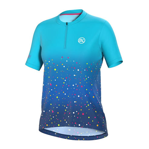 Bicycle Line - Women's Marostica Half Zip UPF 30+ Short Sleeve Cycling Jersey