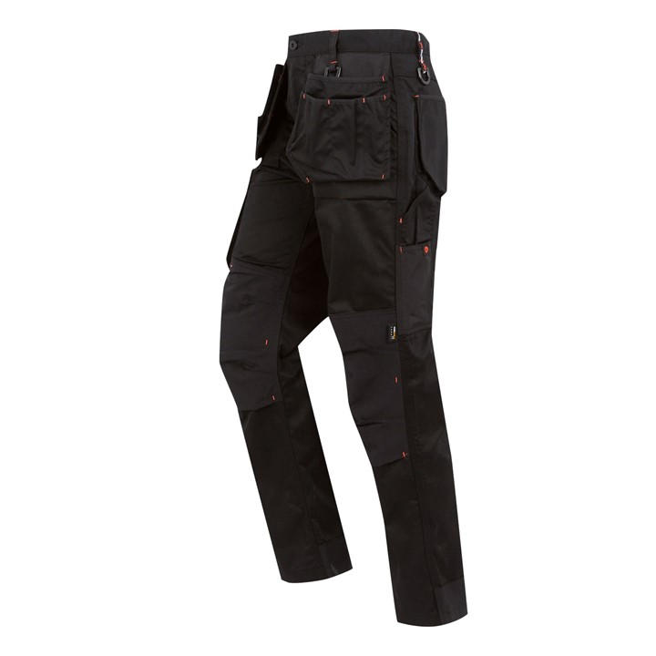 Regatta Men's Black Incursion Holster Work Trousers Size 34