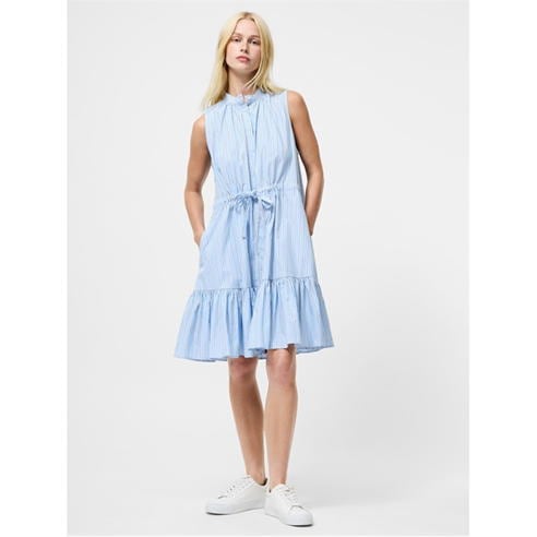 open lace back dress French Connection Paulette Embroidered Dress