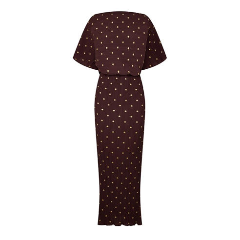 Never Fully Dressed - Womens Tilly Plisse Maxi Dress