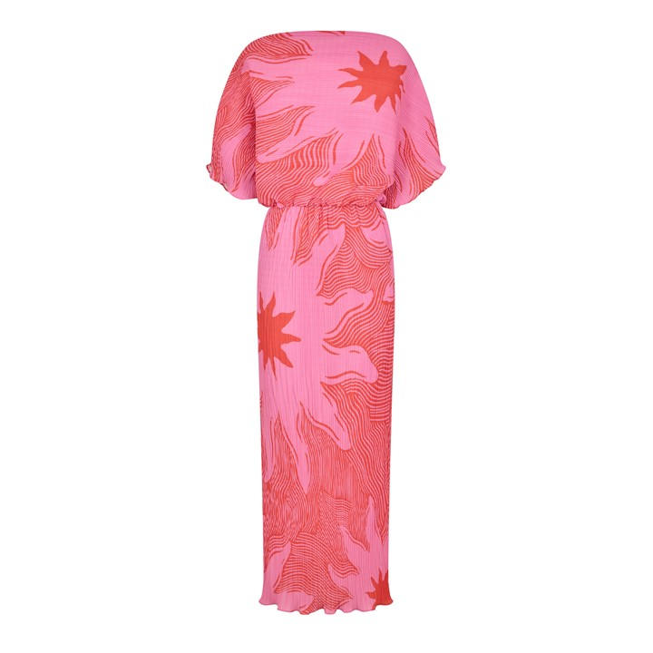 Black - Never Fully Dressed - Womens Tilly Plisse Maxi Dress