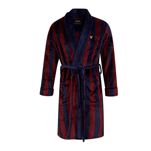 Lyle and Scott - Strp Bathrobe Sn99