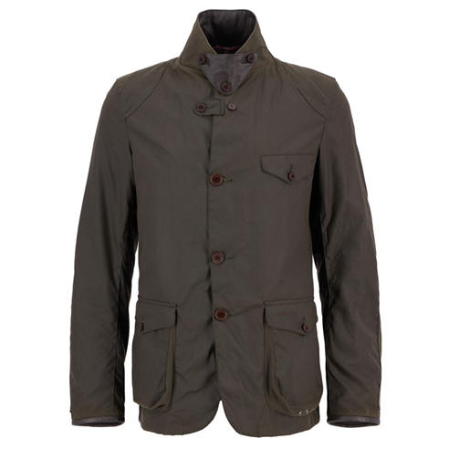 BARBOUR - Men's Beacon Sports Long Sleeve Tailored Fit Wax Jacket