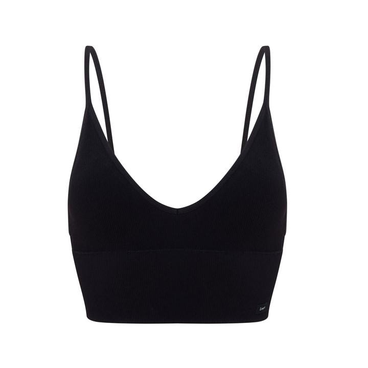 Lee Flora Crop Top Womens In Black