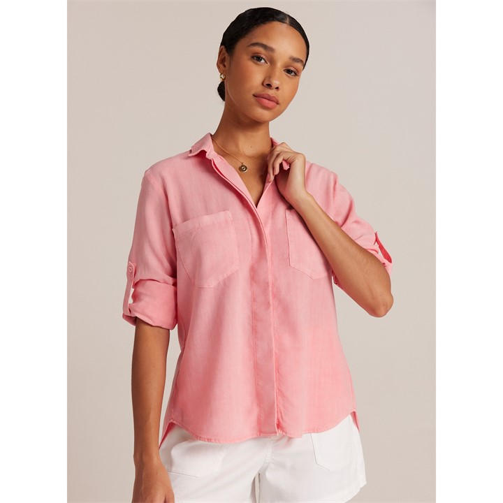 Bella Dahl Women's Pink Bd Split Back Bd Size 8