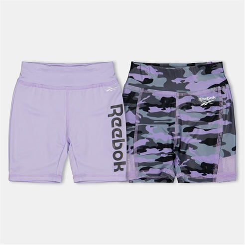 Reebok - Kids' Camo Jersey Jogger Shorts