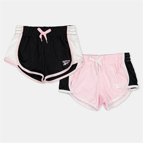 Reebok - Kids' Black Jersey Jogger Shorts