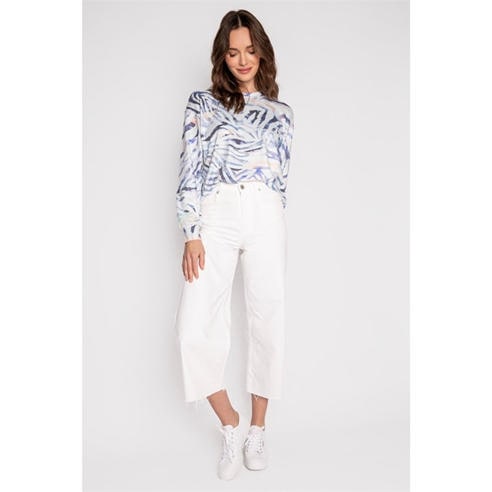 PJ Salvage - Peachy Party Pyjama Long Sleeve Top
