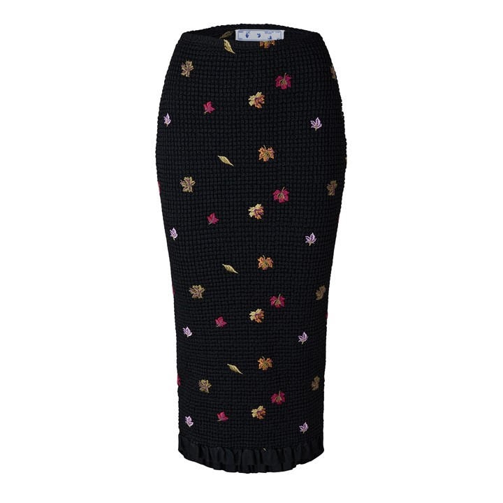 OFF-WHITE LORAL MIDI SKIRT