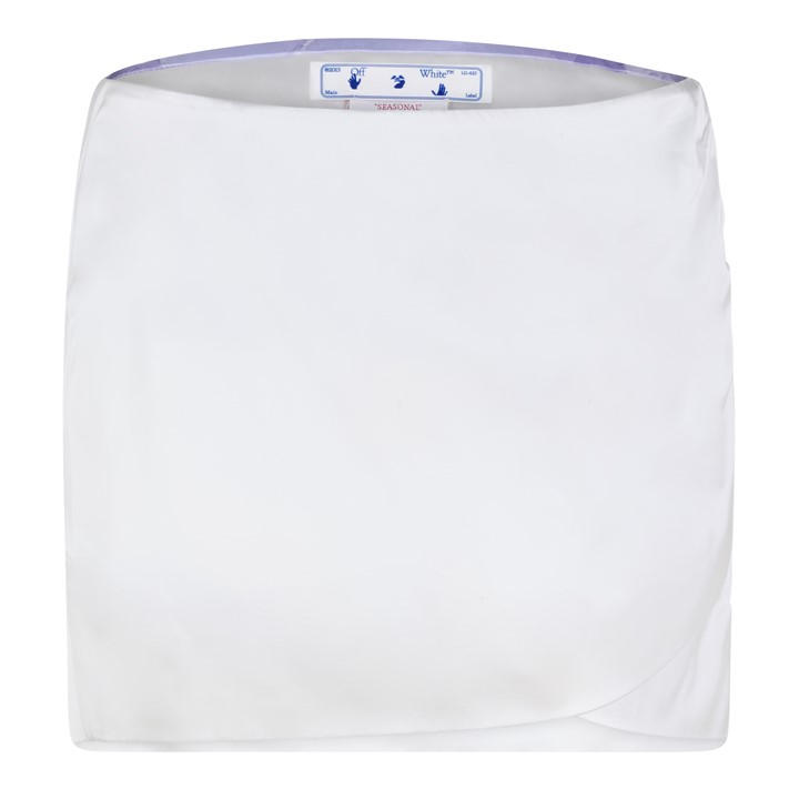 Off-white A-line Skirt