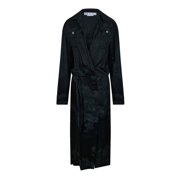 OFF WHITE Women's A-Line Dress - Black