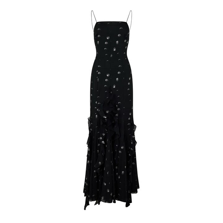 OFF WHITE Women's Slinky Dress - Black