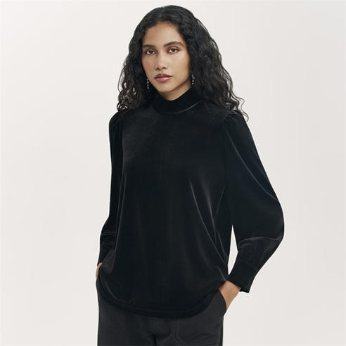 Finery - Women's Clementine Long-Sleeve Plain Shirt