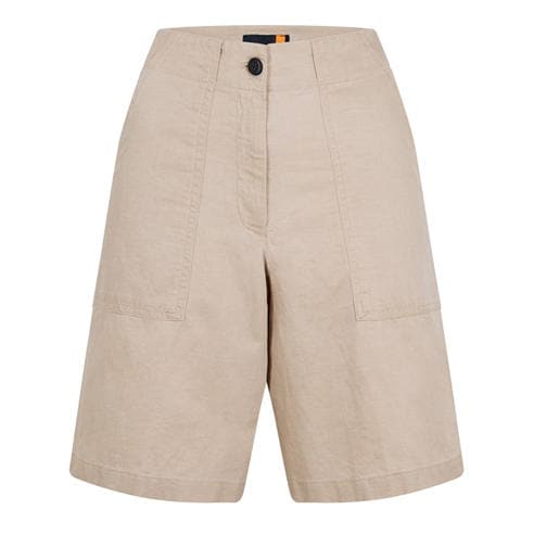 Timberland - Women's Linen Bermuda Chino Shorts