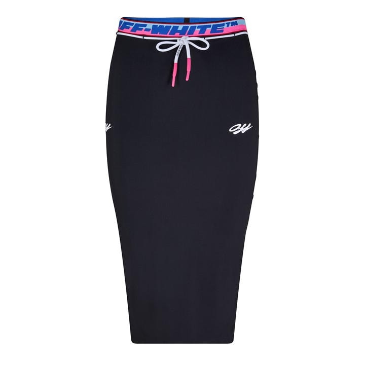 Off-white Athleisure Midi Skirt