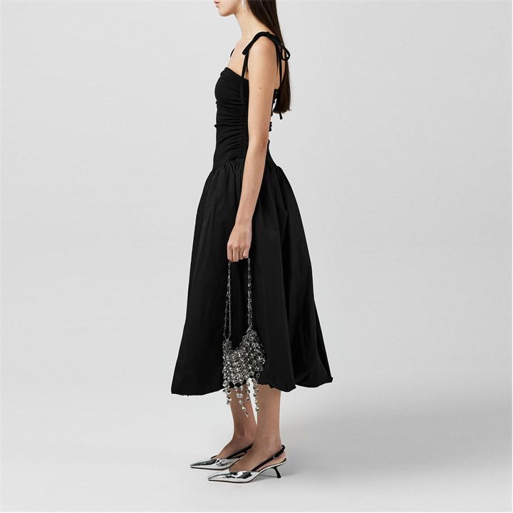 Black - AmyLynn - Amy Lynn Alexa Shoulder Tie Ultra Mini Dress