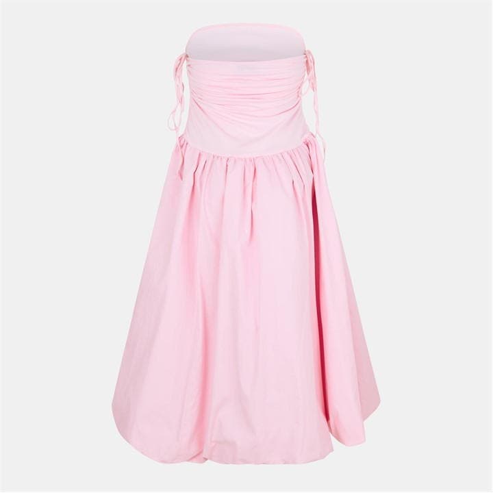 Baby Pink - AmyLynn - Amy Lynn Alexa Shoulder Tie Ultra Mini Dress