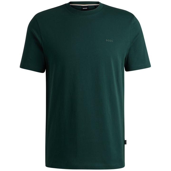 Hugo Boss Thompson Logo T-shirt In Gray