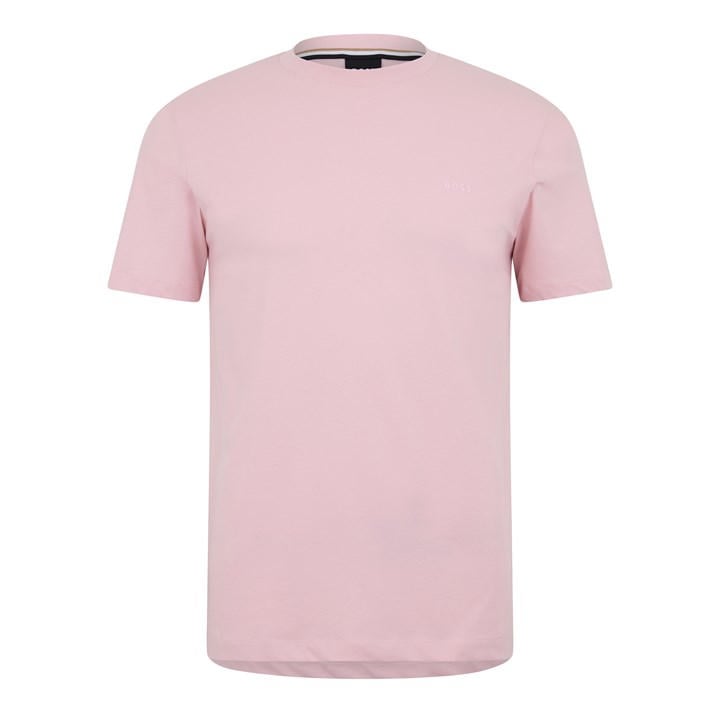 Hugo Boss Thompson Logo T-shirt In Pink