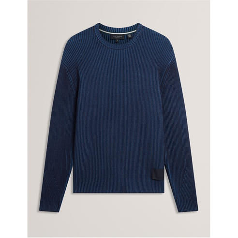 Ted Baker - Men's Textured Crew Neck Jumper