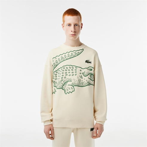 Lacoste - Men's Croc Logo Crew Neck Jumper