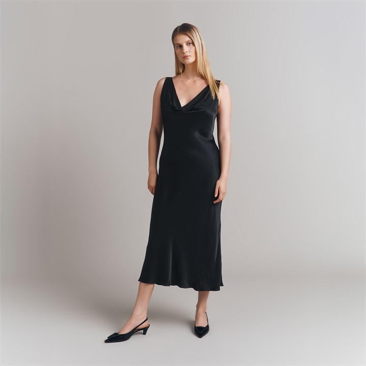 Ghost Olive Dress Ld51 In Black