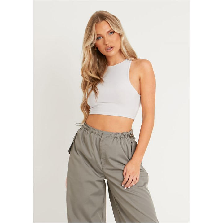 MISSY EMPIRE RACER CROP TO