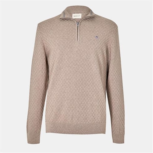 Gant - Shield half Zip Jumper
