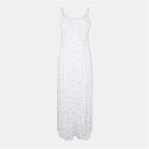Jack Wills - Women's JW Ruched Midi Slit Tea Dress