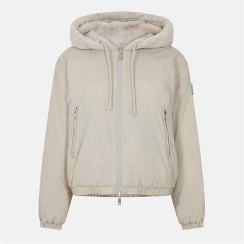 MOOSE KNUCKLES - Women's Eaaton Bunny Thermal Insulated Bomber Jacket