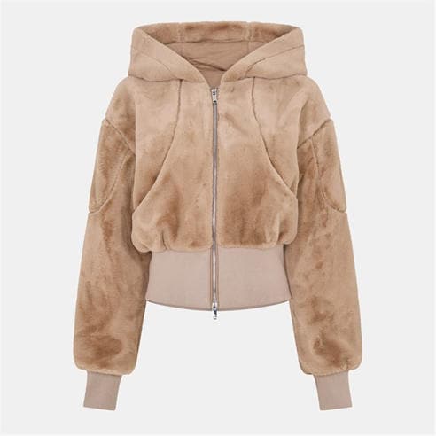 MOOSE KNUCKLES - Women's Rose de Bunny Insulated Bomber Jacket