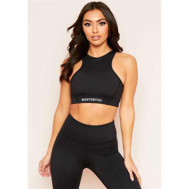MISSY EMPIRE RACER GYM CROP TO