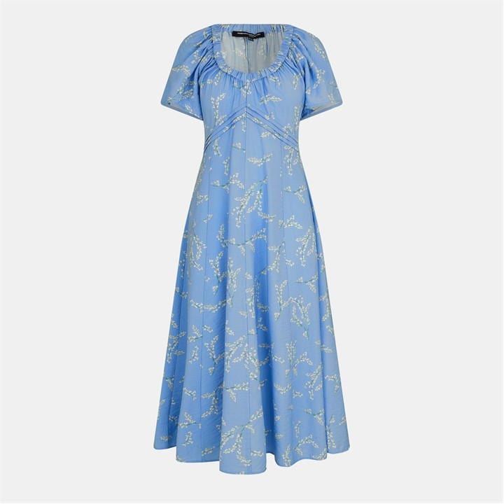 French Connection Women's Daniella A-Line Dress - Blue