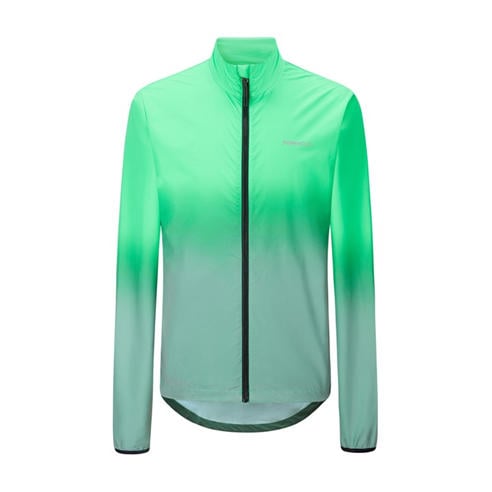 Pinnacle - Men's Reflective Long Sleeve Full Zip Slim Fit Performance Cycling Jacket