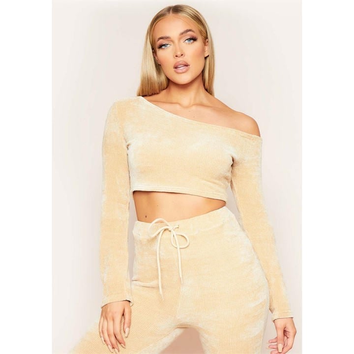 MISSY EMPIRE OFF SHOULDER CROPPED JU