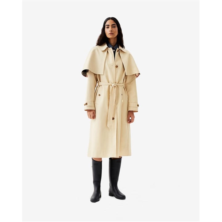 Hunter Keltie Trench Coa In Beige