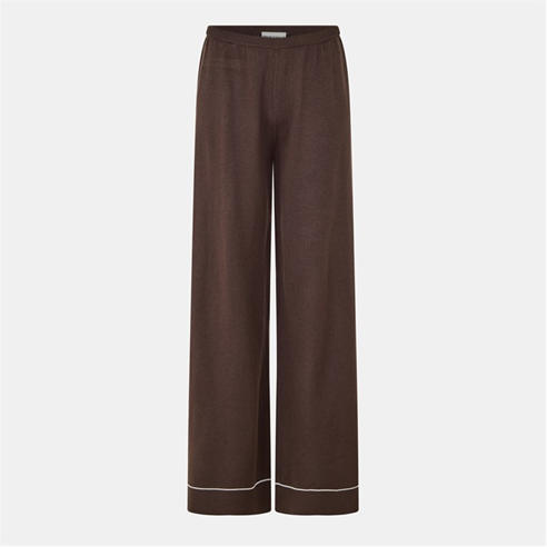 THE COUTURE CLUB - Womens Knitted Panel Trousers