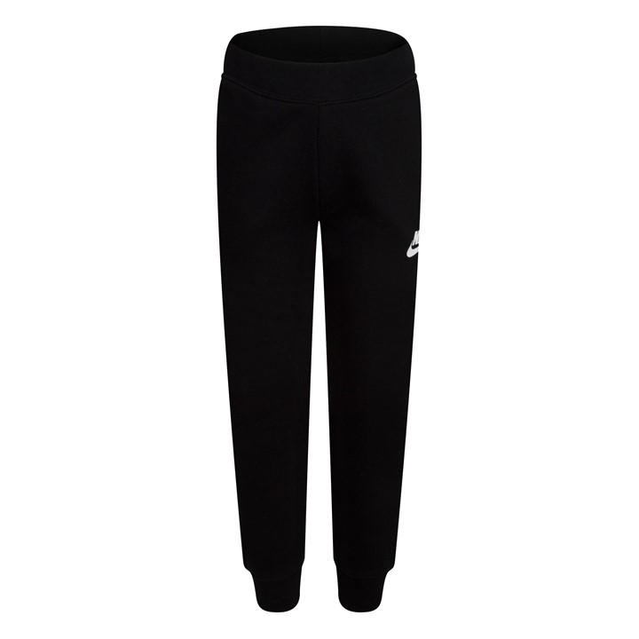 Nike Girls Black Hbr Fleece Jogging Bottoms Infant Size 2
