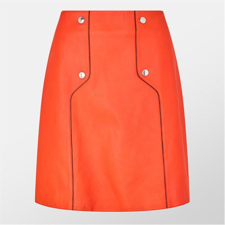 HUGO BOSS WOMEN'S SEMINTA LEATHER SHORTS