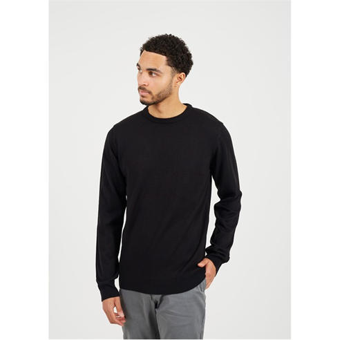 Brave Soul - Mens Flat Knit Crew Neck Jumper