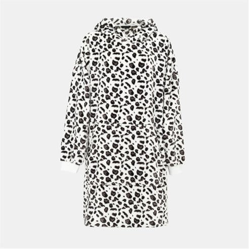 Linea - Snuggle Hoodie Ladies Leopard Pattern