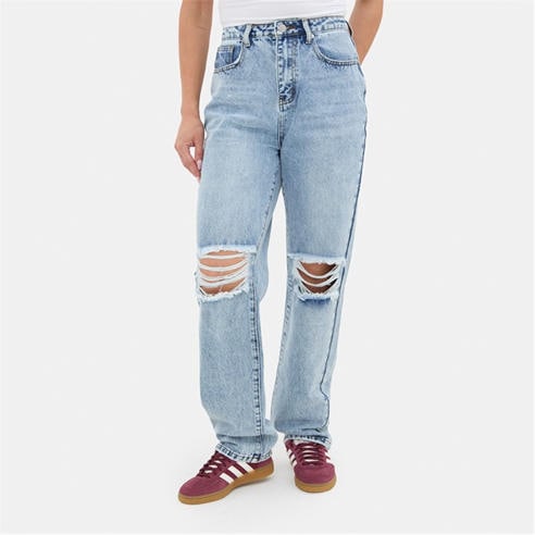I Saw It First - Ripped Mom Jean